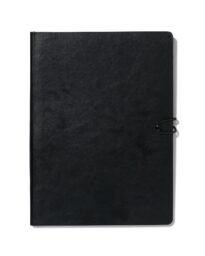 HEMA Notitieboek Gelinieerd PU Zwart 18.5x25.5