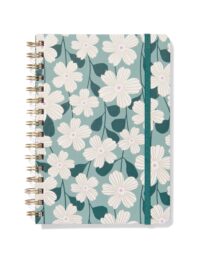 051 Notitieboek A5 Gelinieerd Bloemen (multi)