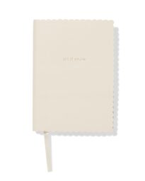 HEMA HEMA Notitieboek A6 Gelinieerd (beige)