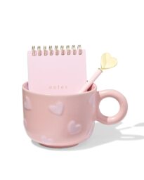 051 Cadeauset Mok Notitieblok + Pen