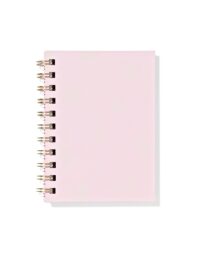 051 Notitieboek 11.5x15cm Roze Hartjes
