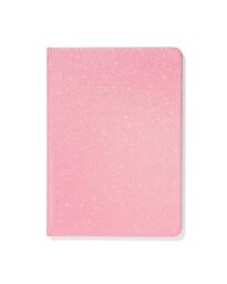 051 Notitieboek 21x15cm Glitters Roze