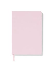051 Notitieboek 15x22cm Hartjes Roze