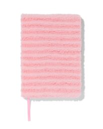 051 Notitieboek 16x22cm Roze Fluffy