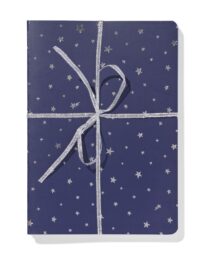 051 Schrift A5 Gelinieerd Sterren - 3 Stuks (multi)