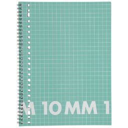 HEMA Collegeblok A4 - Geruit 10 X 10 Mm - 3 Stuks