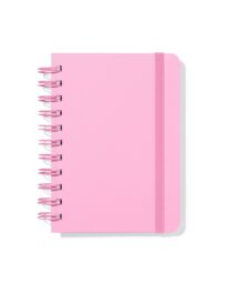 051 Notitieboek A6 Gelinieerd Roze