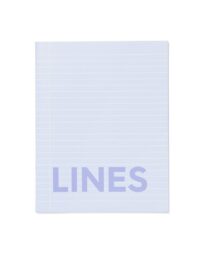 HEMA Schriften Blauw A5 Gelinieerd - 3 Stuks