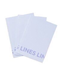 HEMA Schriften A4 Gelinieerd Blauw - 3 Stuks