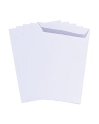 HEMA Enveloppen C4 - 10 Stuks (wit)