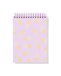 HEMA Schetsboek 18.6x25.4 Blanco Ijsjes