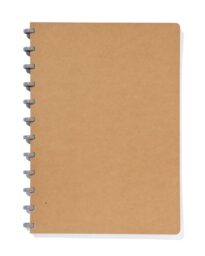 HEMA Ringschrift A4 Commerciaal Geruit 4x8mm Kraft