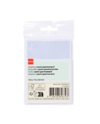 HEMA Etiketten 7.5x3.4 Pastel - 105 Stuks