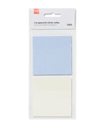 HEMA Sticky Notes Transparant - 2 Stuks