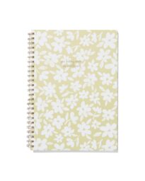 HEMA Plakboek Blanco Met Spiraal Bloemen A4