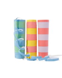 HEMA Serpentines - 3 Stuks (multicolor)