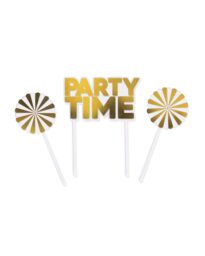HEMA Herbruikbare Taarttopper &apos;party Time&apos;