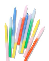 HEMA HEMA Taartkaarsjes Trend 10 Stuks