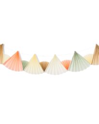 HEMA HEMA Slinger Papieren Waaiers Pastel 6m