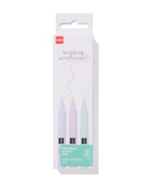 HEMA Balpennen Grijs Uitgumbaar - 3 Stuks