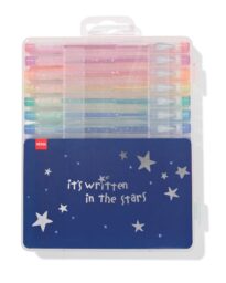 051 Gelpennen Groot Glitter - 30 Stuks (multi)
