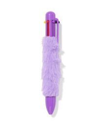 051 6-kleuren Pen Harig (lila)