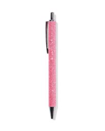 HEMA Balpen Roze Glitter Blauwschrijvend