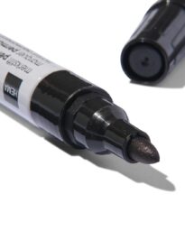 HEMA Merkstiften Permanent Zwart - 4 Stuks