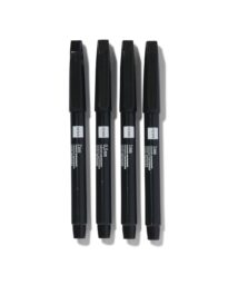 HEMA Markers Permanent 05-1-2mm - 4 Stuks