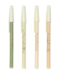 HEMA Balpennen Bloemen Quote - 4 Stuks