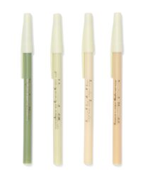 HEMA Balpennen Bloemen Quote - 4 Stuks