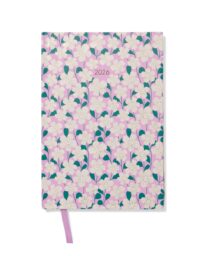 051 Agenda 2026 A5 Bloemen Lila
