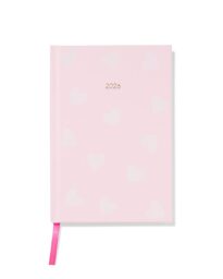 051 Agenda 2026 A5 Hartjes Roze