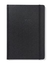 051 Agenda 2026 A5 PU Zwart