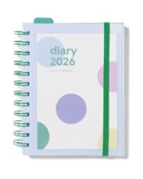 HEMA HEMA Insteekagenda 2026 12.5x16.5cm Stippen