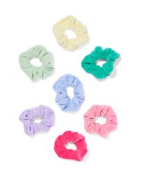 HEMA HEMA Scrunchies - 7 Stuks
