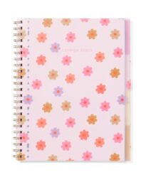 HEMA Collegeblok 4-in-1 A4 Bloemen