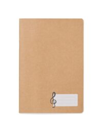 HEMA Muziekschrift A5 Kraft