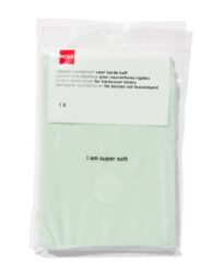 HEMA HEMA Rekbare Boekenkaft Fluweel Mint