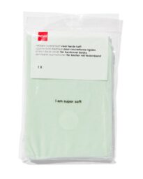 HEMA Rekbare Boekenkaft Fluweel Mint