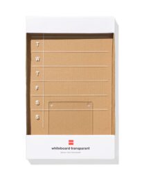 051 Weekplanner Transparant