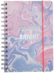 HEMA HEMA Notitieboek Met Spiraal A5 Gelinieerd Tie Dye