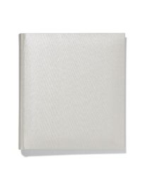 HEMA Fotoboek 32.5x29 Linnen Zilver