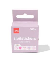Sluitstickers Eenhoorn - 100 Stuks