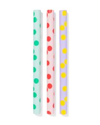Cadeaupapier 70x200cm Extra Sterk Confetti - 3 Stuks