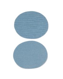 HEMA Kniestukken 11x9 Licht - 2 Stuks (lichtblauw)