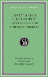 Early Greek Philosophy, Volume III