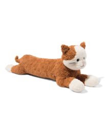 HEMA HEMA Bedknuffel Kat 91x25x20cm