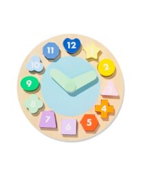 HEMA Puzzel Klok Hout