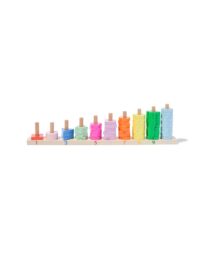Stapelpuzzel Vormen Hout